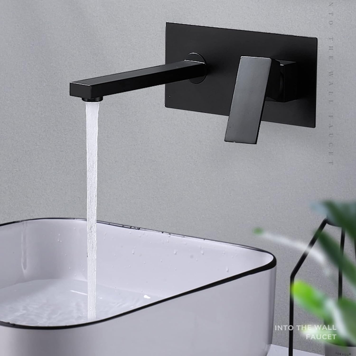 Torneira Misturador Monocomando para Banheiro de Parede - Legacy