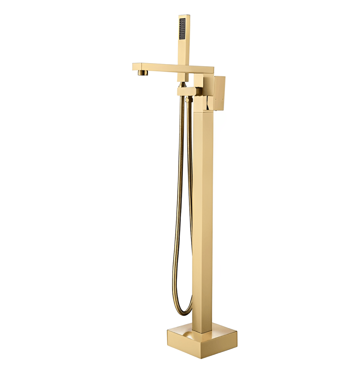 Misturador Monocomando para Banheira de Piso com Design Elegante - Unique