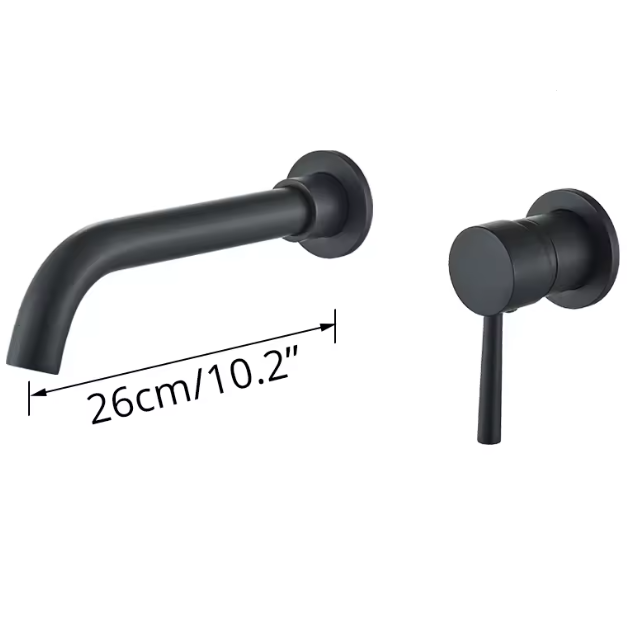 Torneira Banheira Monocomando de Parede Banheiro com Misturador - Royale