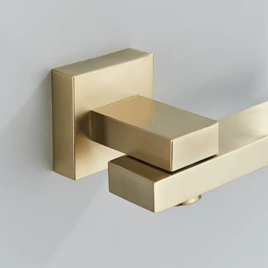 Torneira para Banheiro de Embutir em Aço Inoxidável Articulada Retrátil