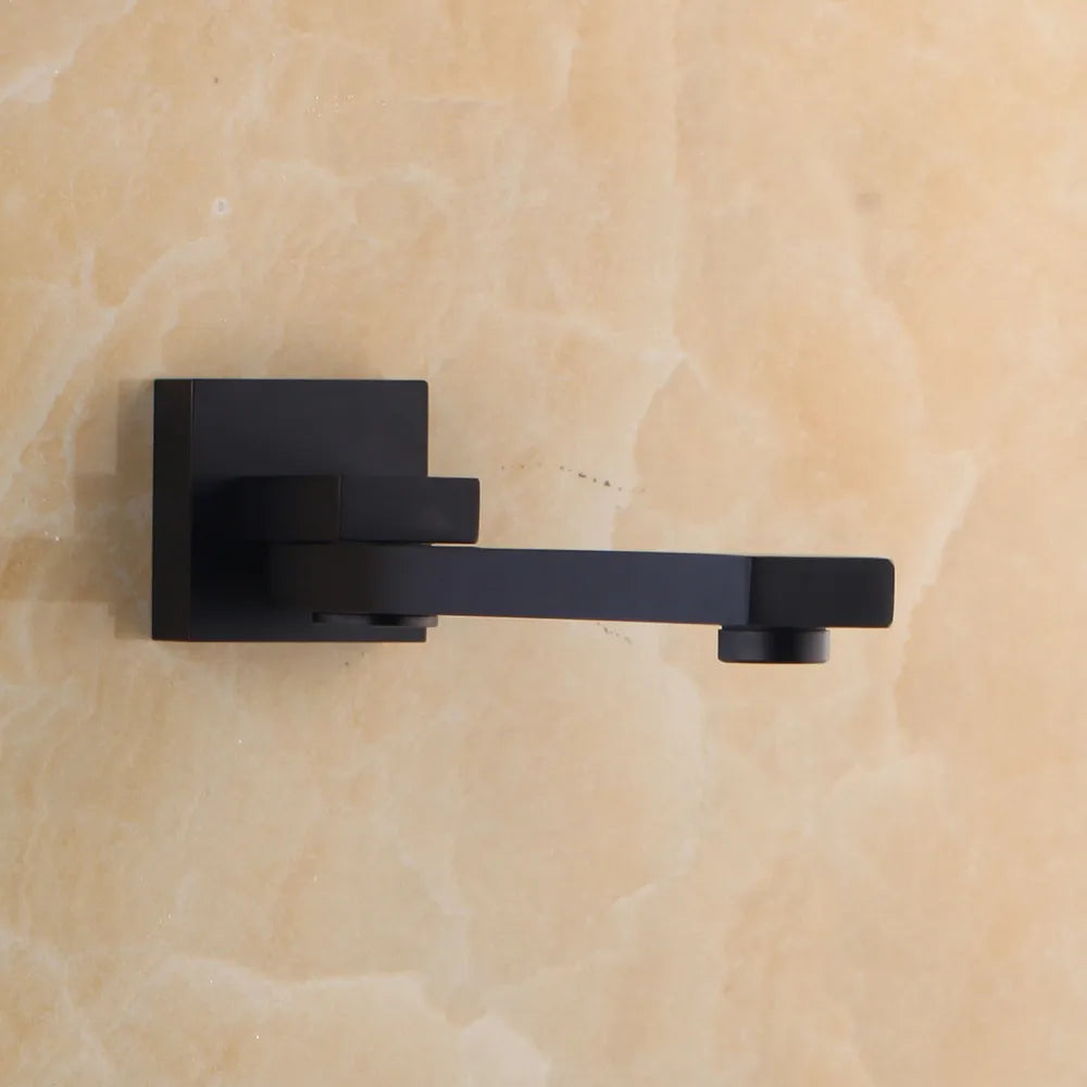 Misturador de Parede Misturador com Bico Giratório para Pia - Água Quente e Fria