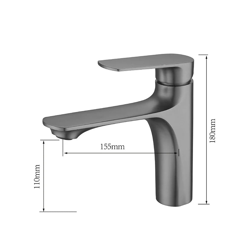 Torneira Monocomando de Bancada para Banheiro e Lavabo