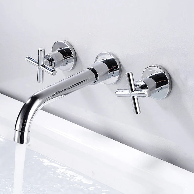 Torneira Banheira Monocomando de Parede Banheiro com Misturador - Aureve