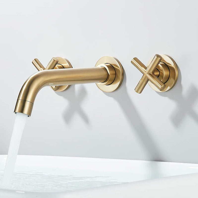 Torneira Banheira Monocomando de Parede Banheiro com Misturador - Aureve