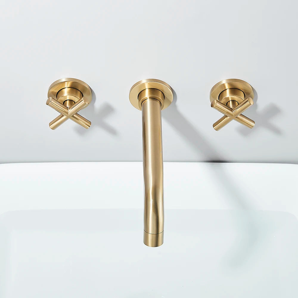 Torneira Banheira Monocomando de Parede Banheiro com Misturador - Aureve