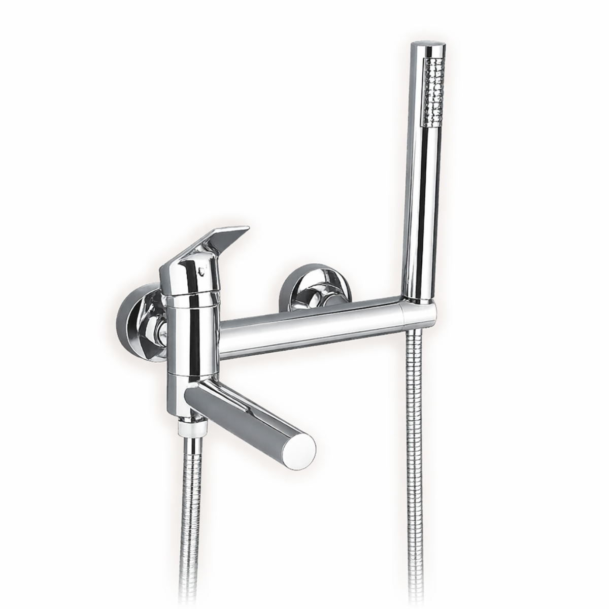 Torneira de Parede para Banheira Monocomando Ducha Manual