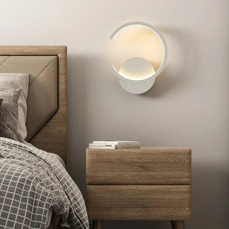 Arandela Circular Nórdica para Sala e Quarto Iluminação Decorativa - Unique