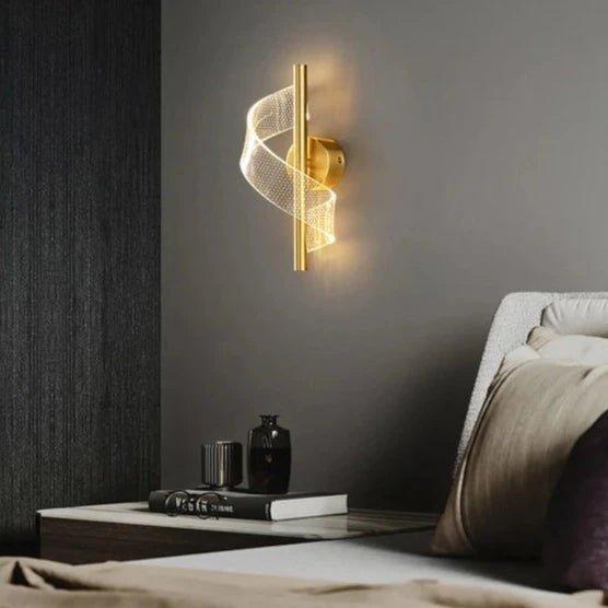 Arandela de Parede em Espiral Nórdico Iluminação Moderna - Unique