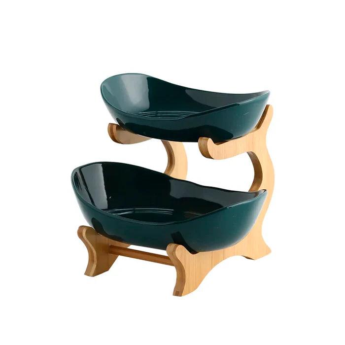 Fruteira de Mesa Moderna em Bambu para Decoração e Organização - Unique