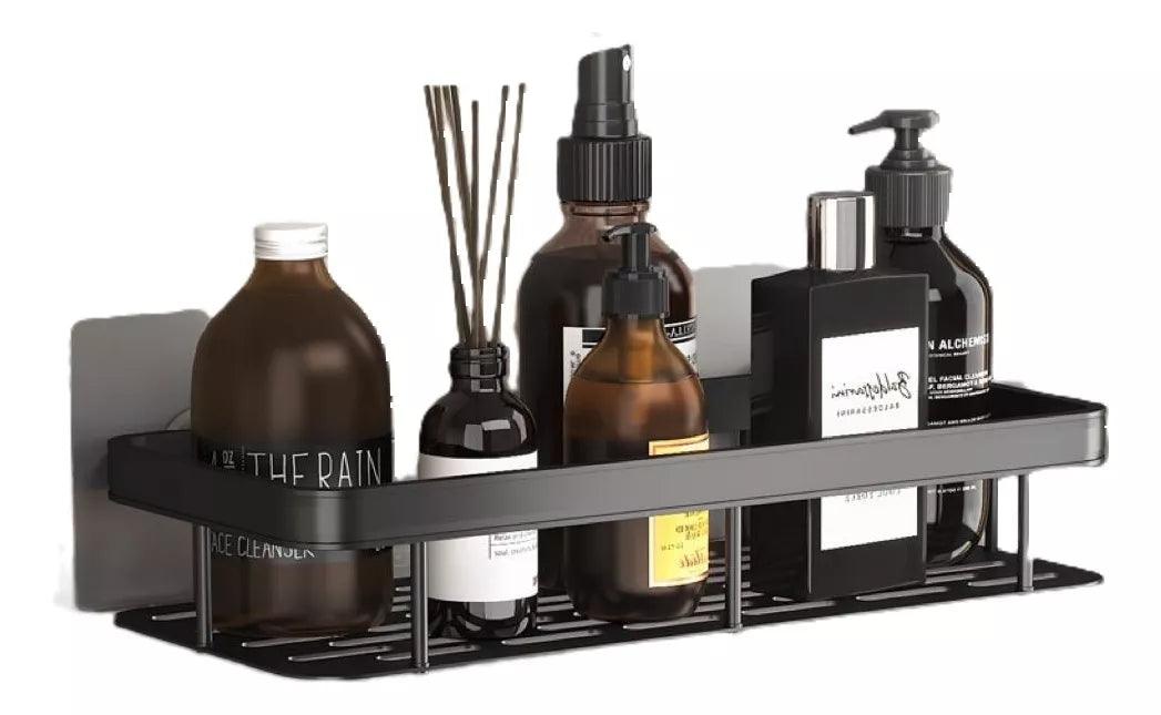 Kit 2 Prateleiras de Alumínio Retangular para Banheiro ou Cozinha - Unique