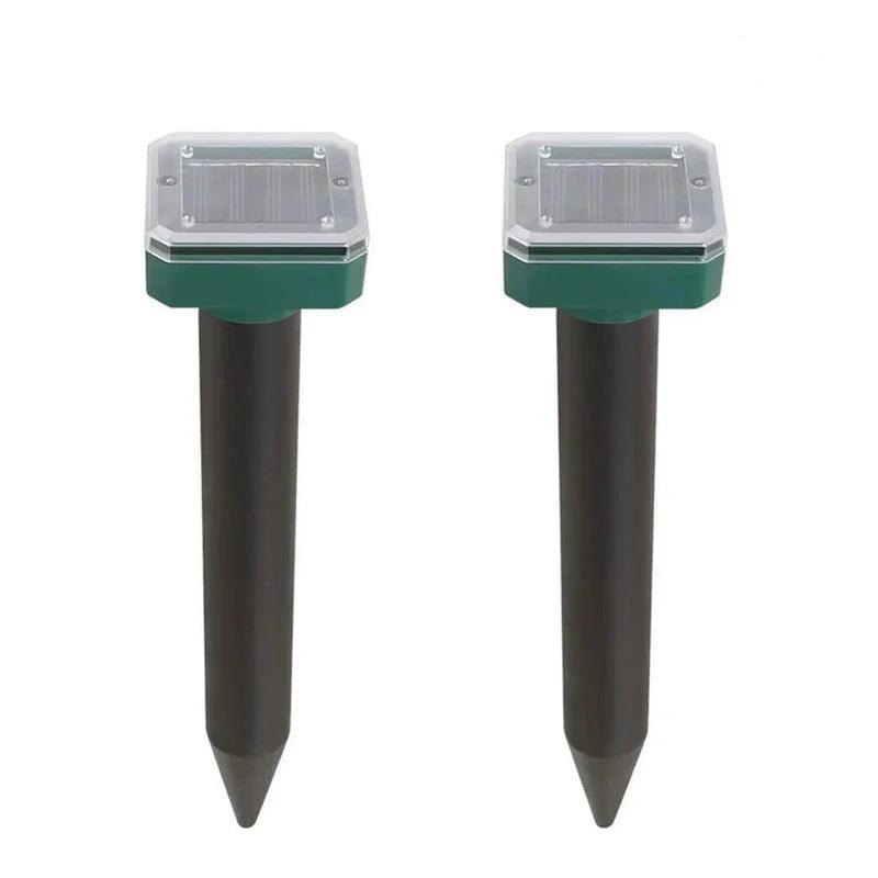 Kit Repelente Solar Ultrassônico à Prova d'Água - Afasta Ratos, Cobras, Insetos e Pombos - Unique