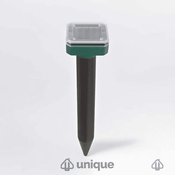 Kit Repelente Solar Ultrassônico à Prova d'Água - Afasta Ratos, Cobras, Insetos e Pombos - Unique