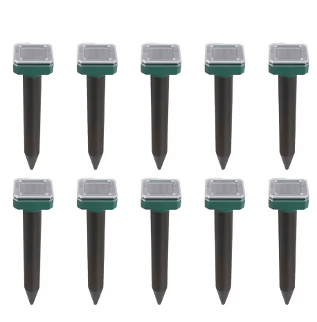 Kit Repelente Solar Ultrassônico à Prova d'Água - Afasta Ratos, Cobras, Insetos e Pombos - Unique