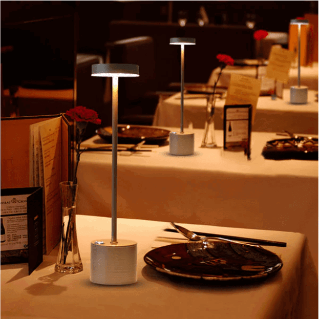 Luminária de Mesa Recarregável Sem Fio - Abajur Decorativo - Unique