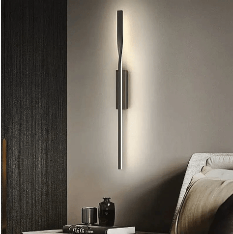 Luminária de Parede Longa Luxo com Design Moderno para Decoração - Unique