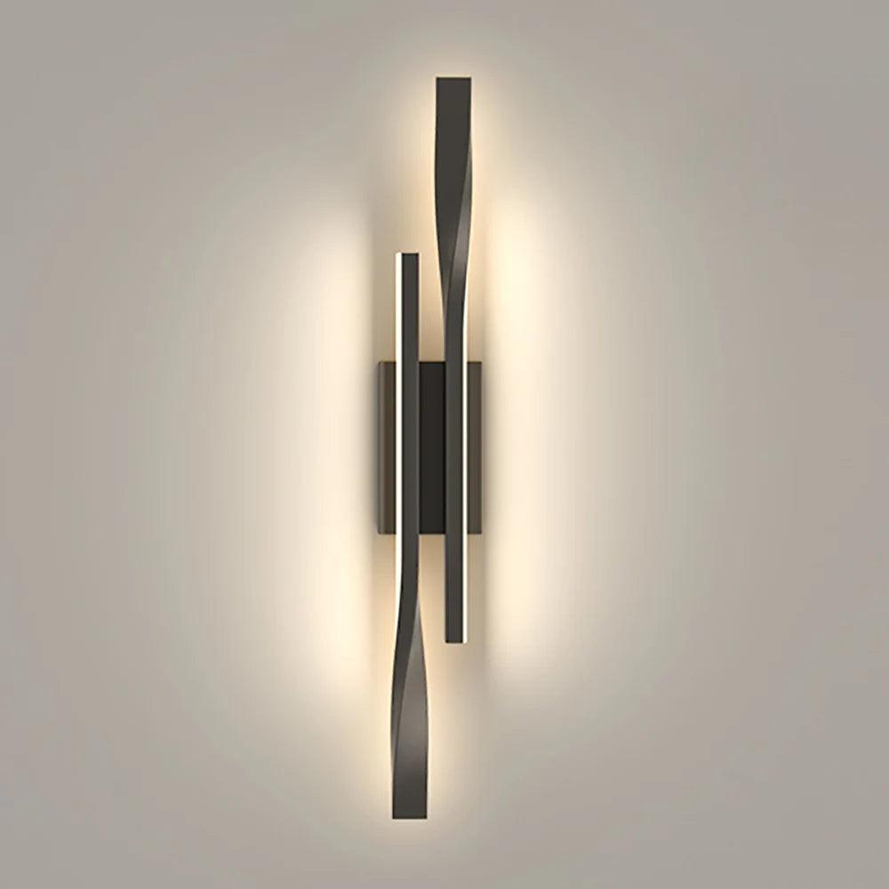 Luminária de Parede Longa Luxo com Design Moderno para Decoração - Unique