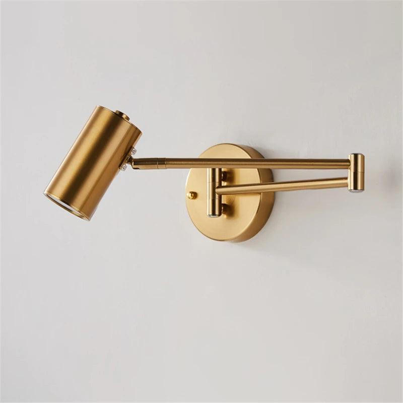 Luminária de Parede Nórdica Dobrável Ajustável para Quarto - Unique