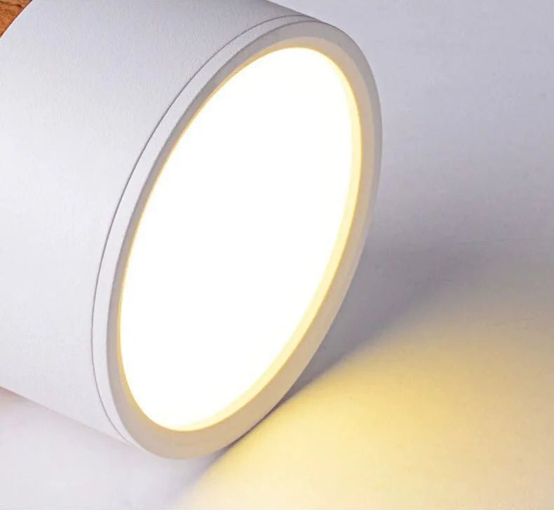 Luminária de Teto Nórdica em Madeira LED Regulável - Unique