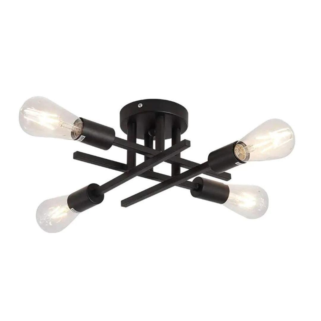 Lustre Luminária de Teto Moderno para Quarto, Sala de Estar e de Jantar - Unique