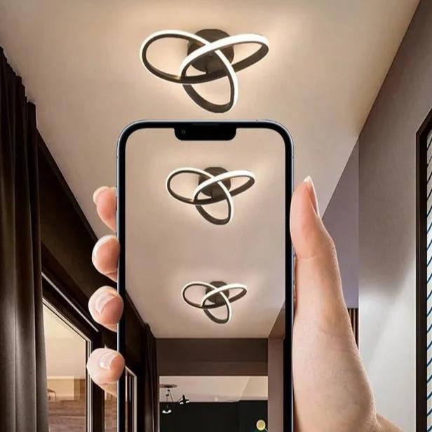 Lustre Moderno para Teto Interno Iluminação Decorativa para Casa - Unique