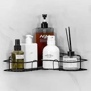 Prateleira Triangular de Banheiro Instalação Sem Perfuração - Unique