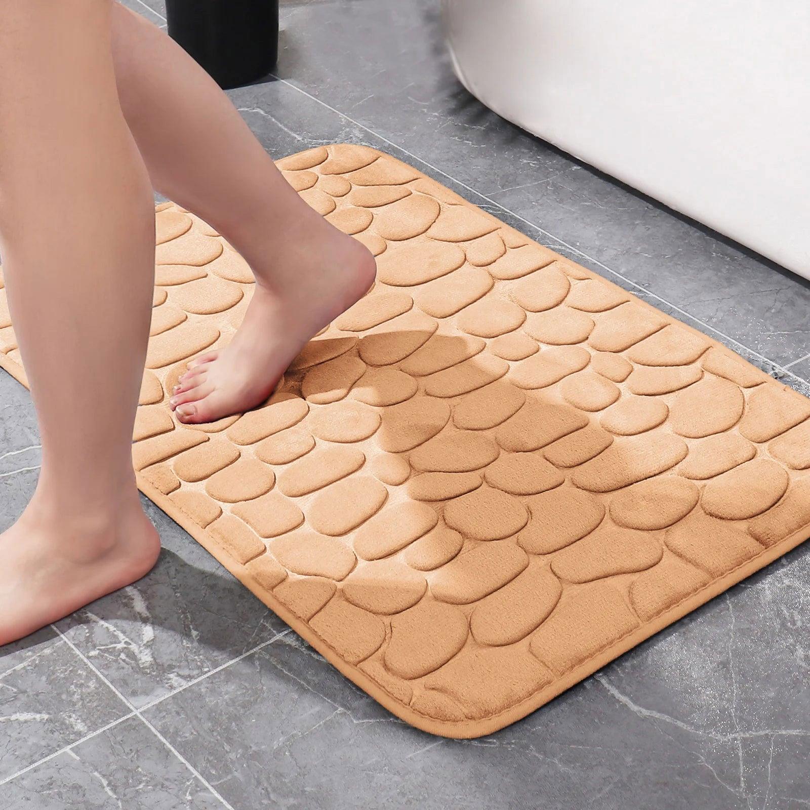 Tapete para Banheiro Antiderrapante com Absorção Rápida e Maciez - Unique