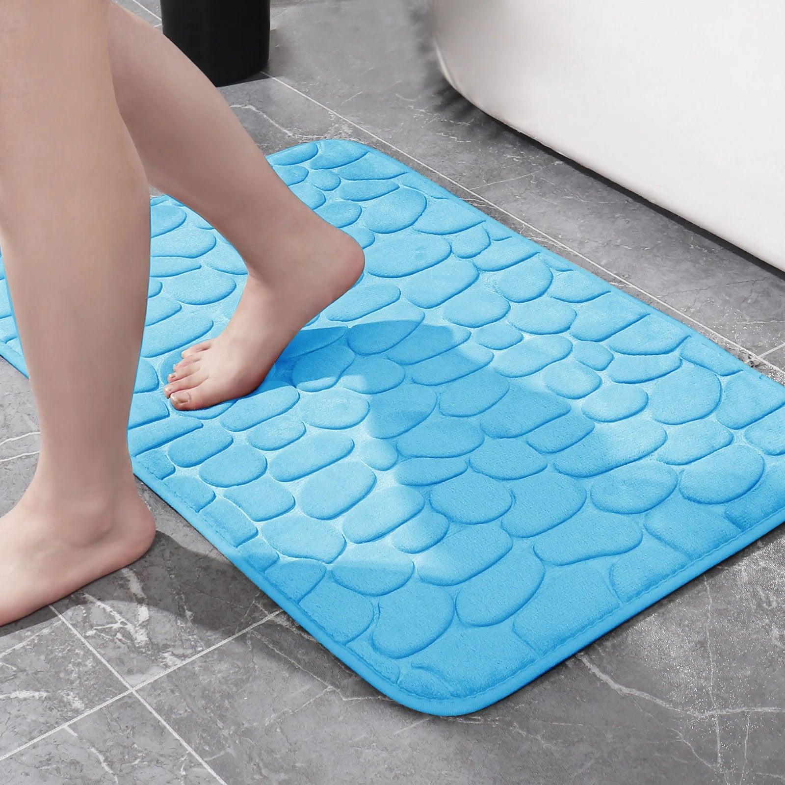 Tapete para Banheiro Antiderrapante com Absorção Rápida e Maciez - Unique