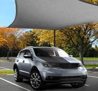 Toldo Portátil Impermeável Retangular com Proteção UV + 4 Cordas de Brinde para Instalação - Unique