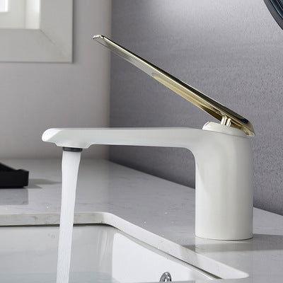 Torneira de Bancada para Banheiro e Lavabo Elegante - Bica Baixa - Unique