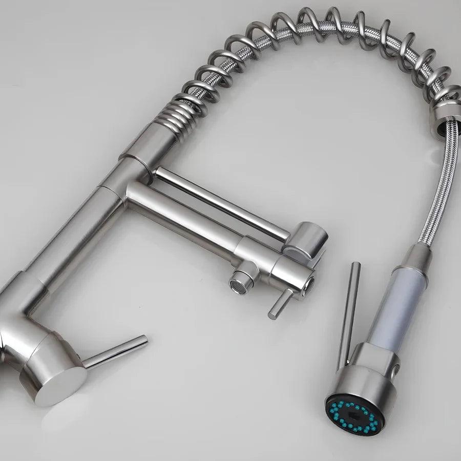 Torneira de Cozinha Gourmet Instalação na Bancada com Bico Giratório - Unique