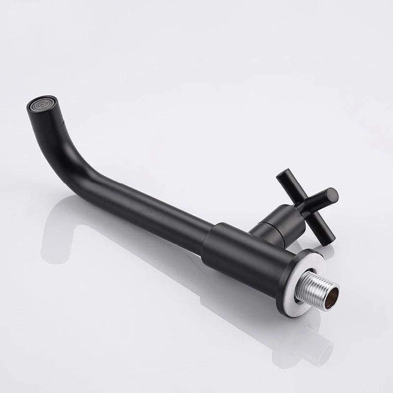 Torneira de Parede em Aço Inoxidável para Banheiro e Lavabo - Unique