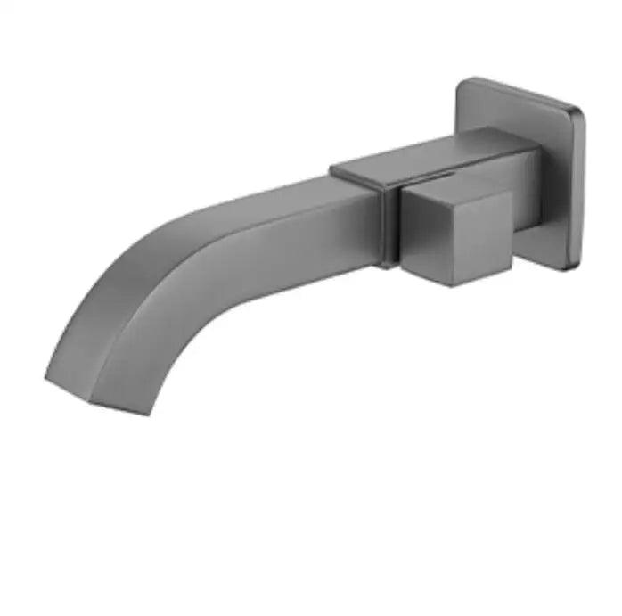 Torneira Escovada para Banheiro com Alavanca Lateral Design Moderno - Unique