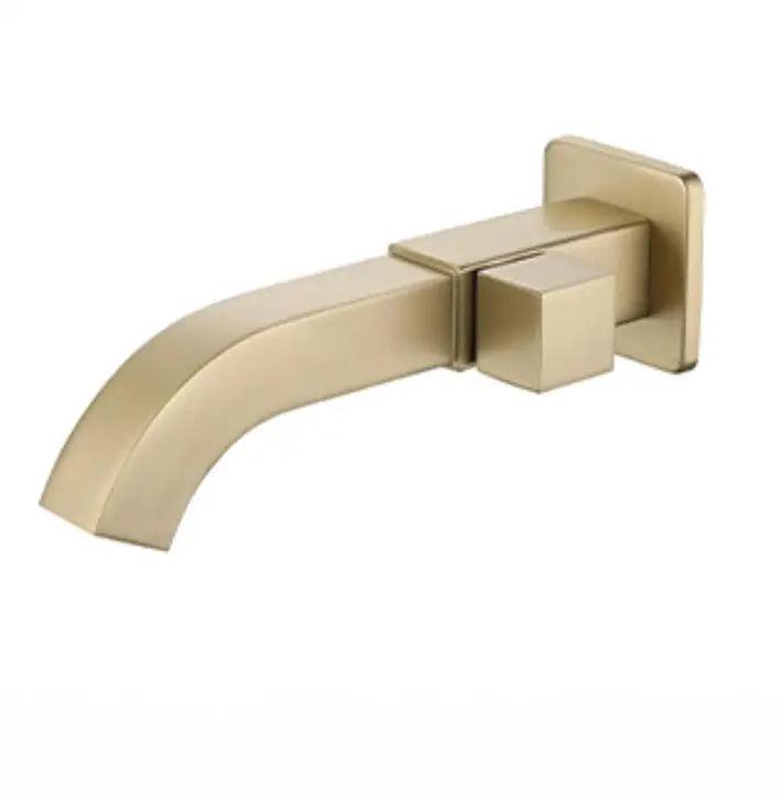 Torneira Escovada para Banheiro com Alavanca Lateral Design Moderno - Unique