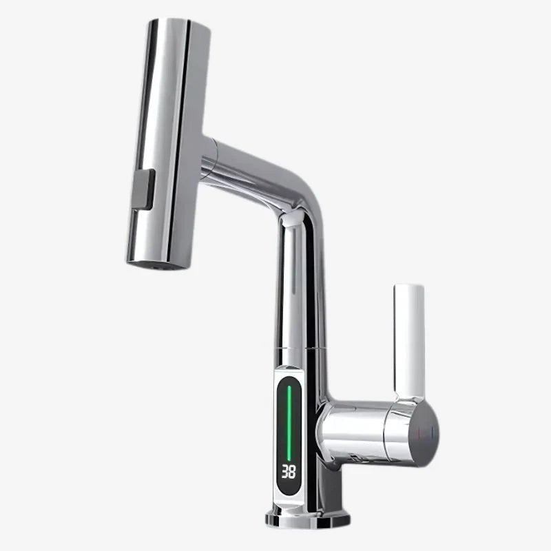 Torneira Gourmet Com Display Sensor De Temperatura Digital - Unique