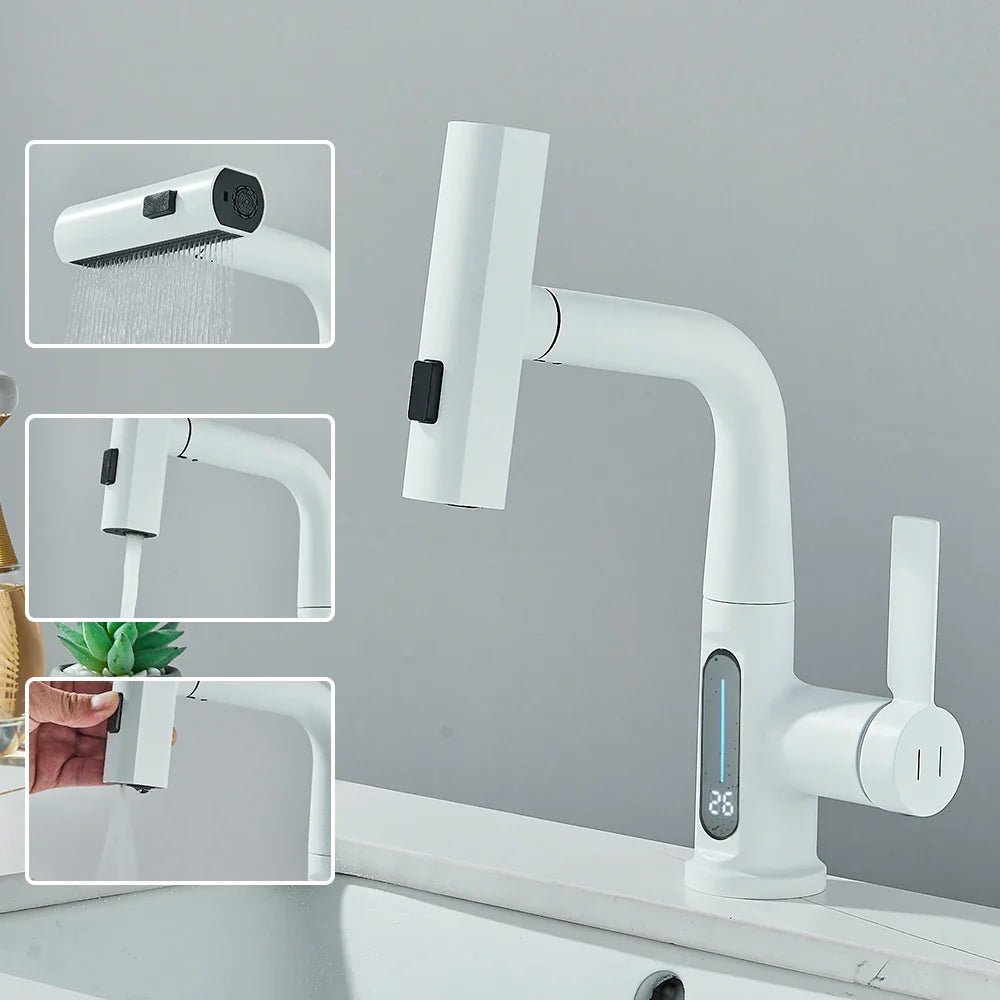 Torneira Gourmet Com Display Sensor De Temperatura Digital - Unique