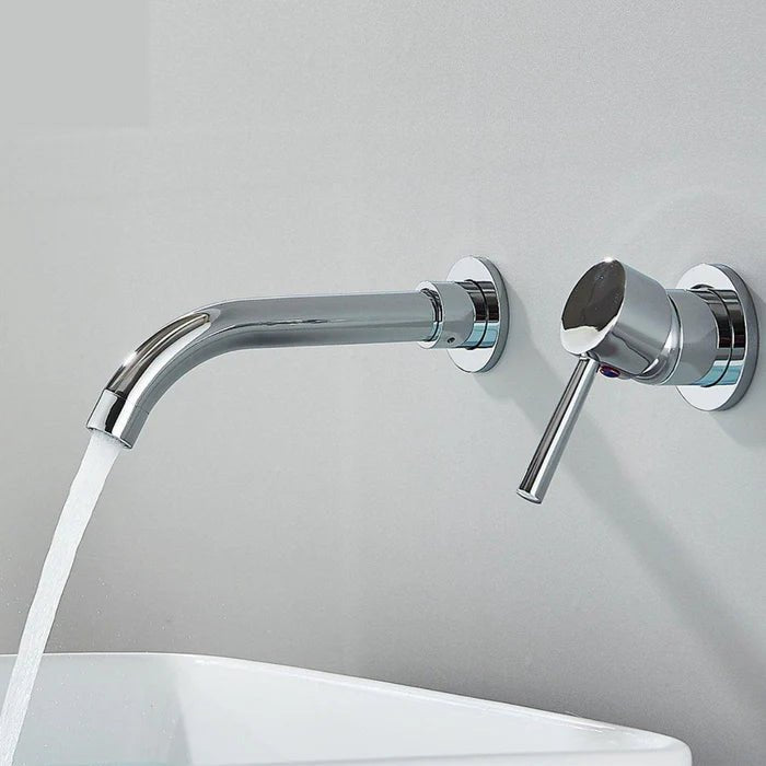 Torneira Monocomando de Parede Banheiro com Misturador - Royale - Unique