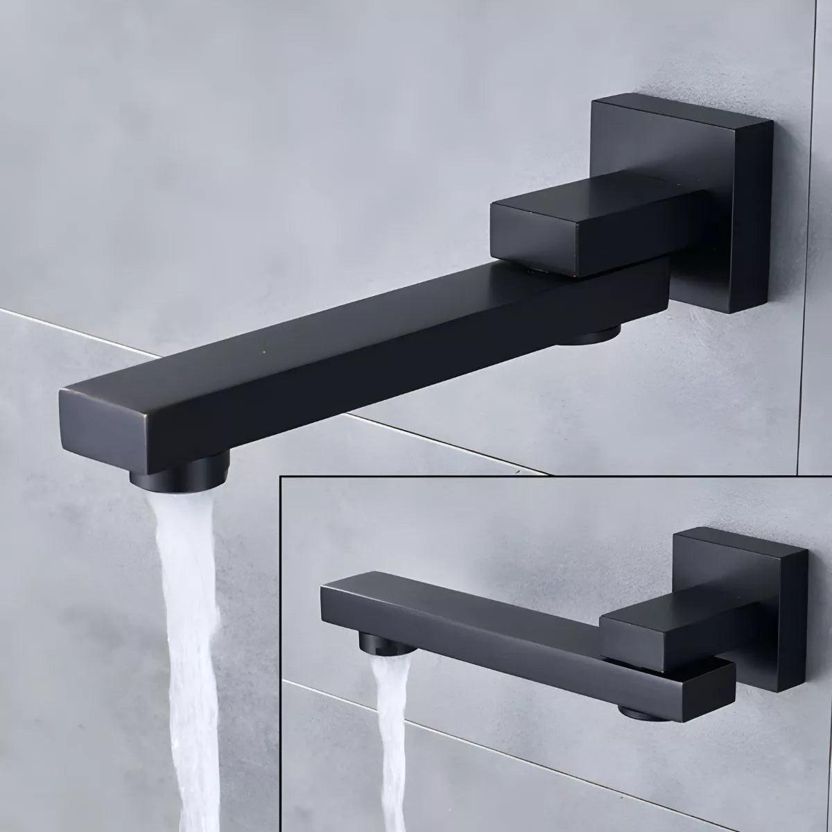 Torneira para Banheiro de Embutir em Aço Inoxidável Articulada Retrátil - Unique