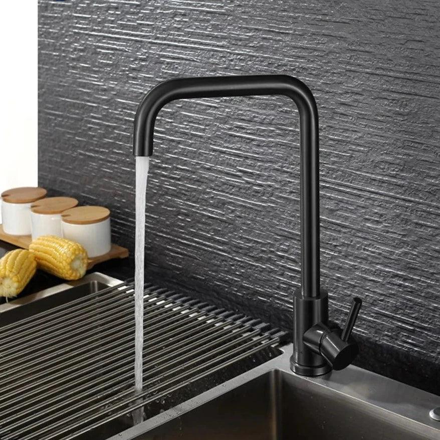 Torneira para Cozinha Gourmet Aço Misturador Monocomando - Unique