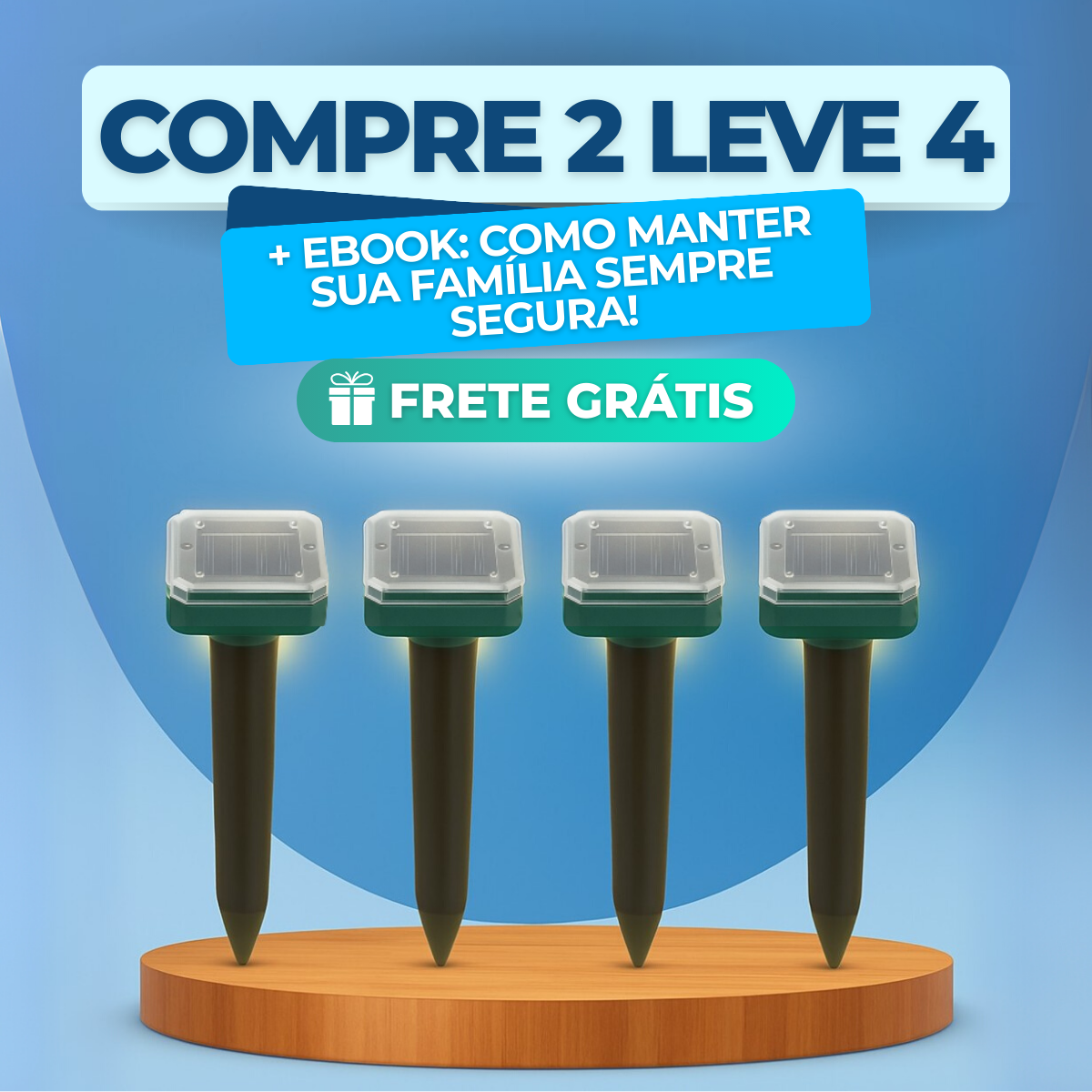[Oferta Imperdível] Repelente Solar - Afasta Pragas, Ratos e Escorpiões (Seguro p/ Pets e Humanos) + Brindes Exclusivos