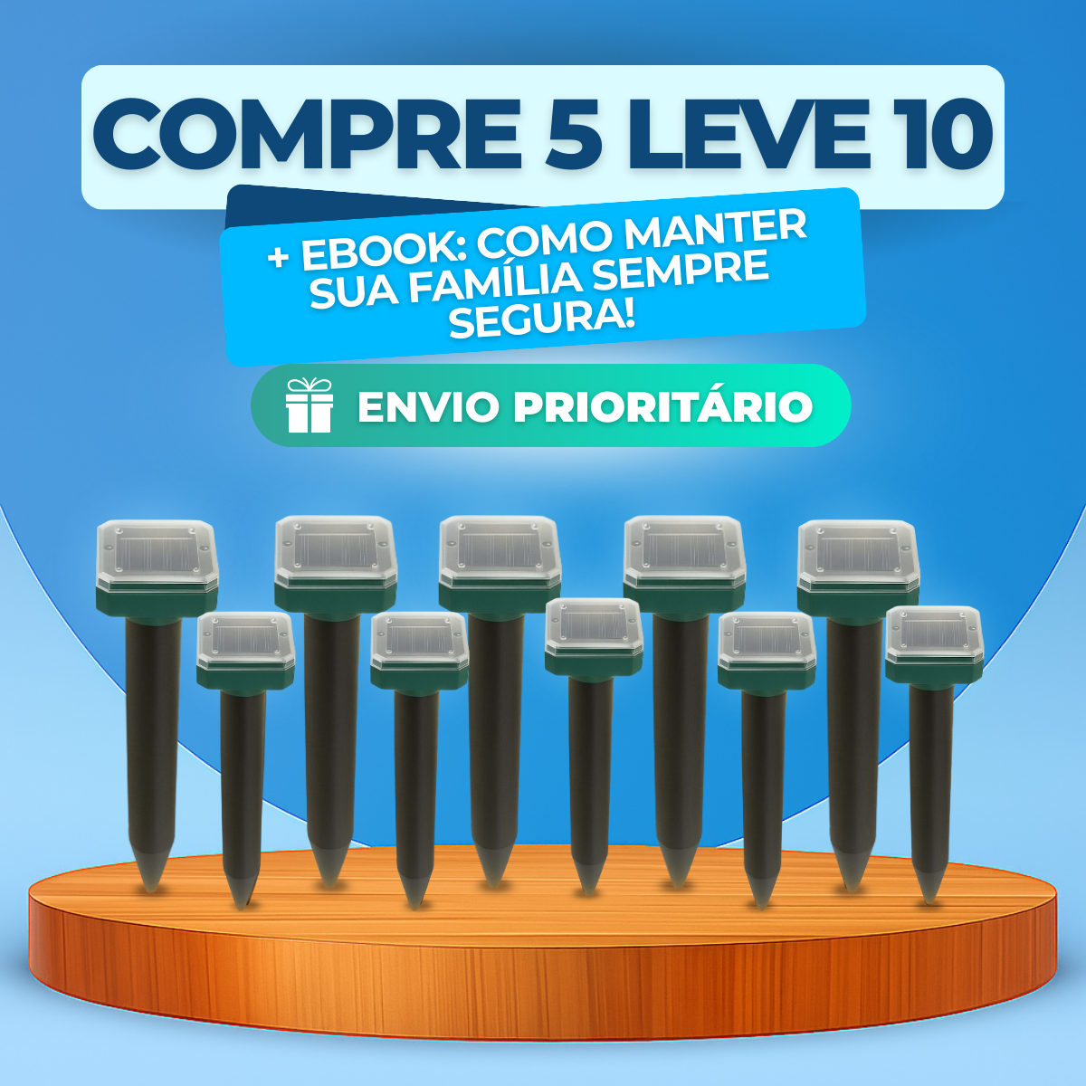 [Oferta Imperdível] Repelente Solar - Afasta Pragas, Ratos e Escorpiões (Seguro p/ Pets e Humanos) + Brindes Exclusivos