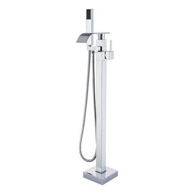 Misturador Monocomando de Piso para Banheira Cromado - Unique