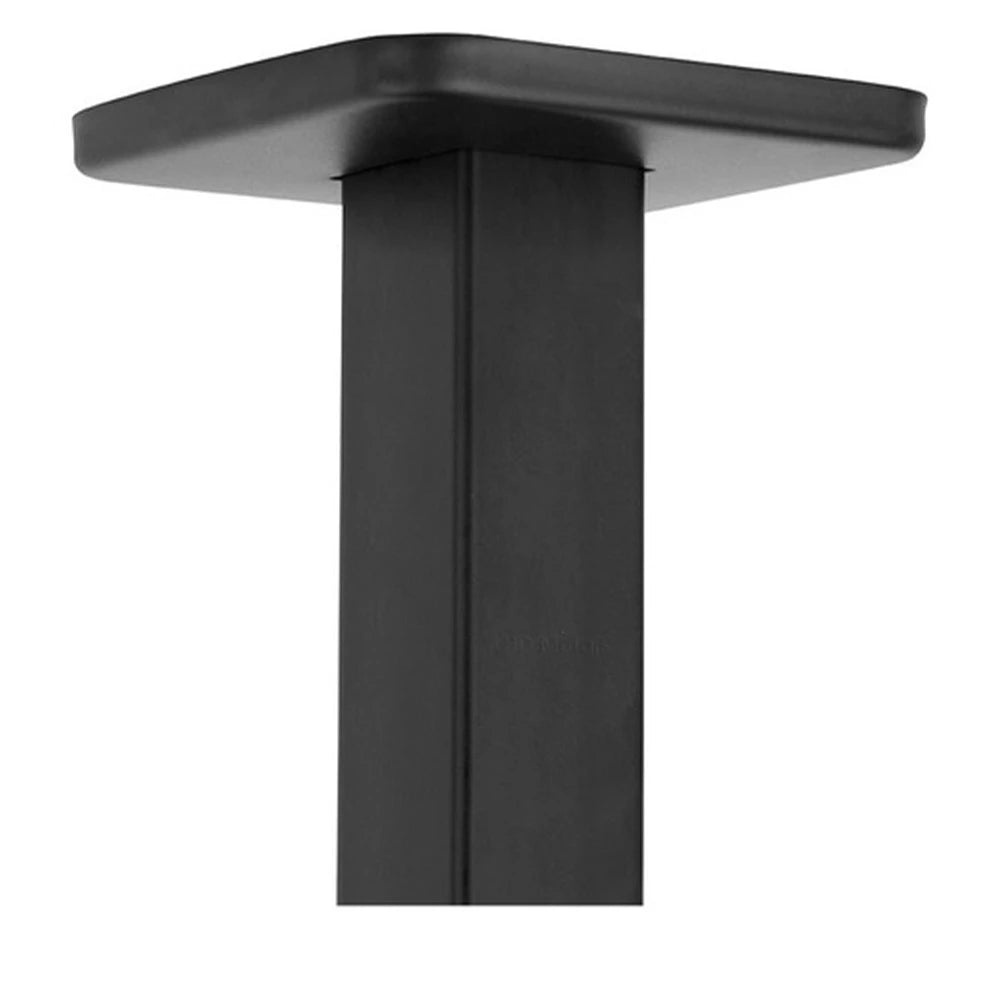 Chuveiro Quadrado Preto Fosco Inox