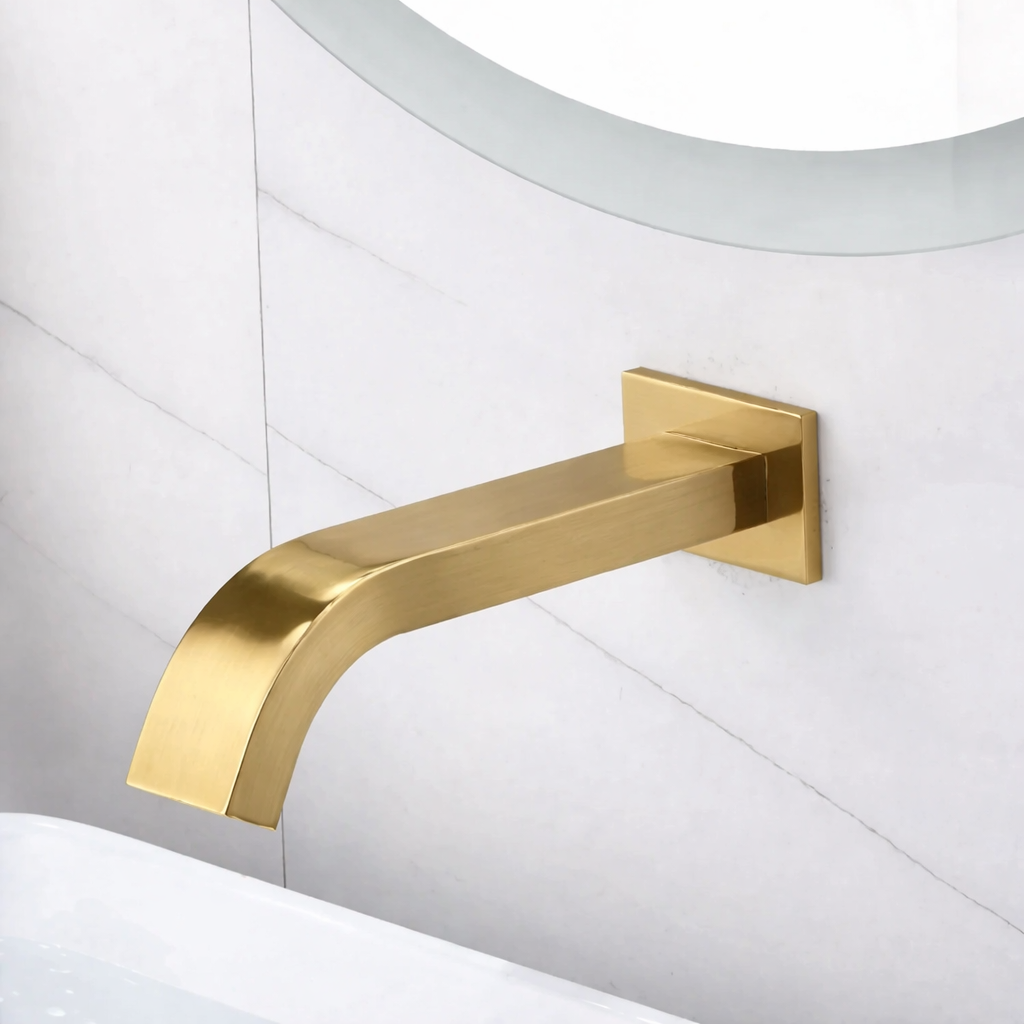 Torneira de Parede para Banheiro e Lavabo com Sensor Automático Inteligente Bateria