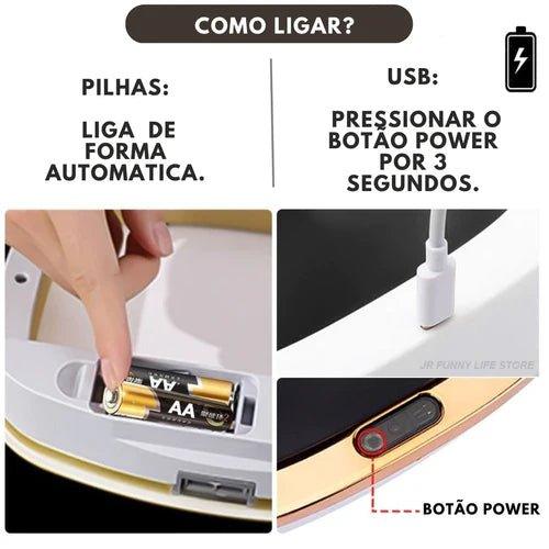 Lixeira Inteligente Automática Wastebin com Sensor de Movimento 12 Litros - Unique