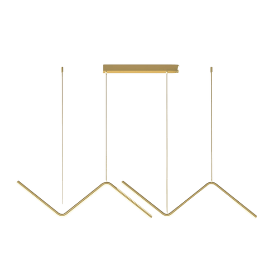 Lustre Luminária de Teto Minimalista Led Estilo Nórdico para Sala - Unique