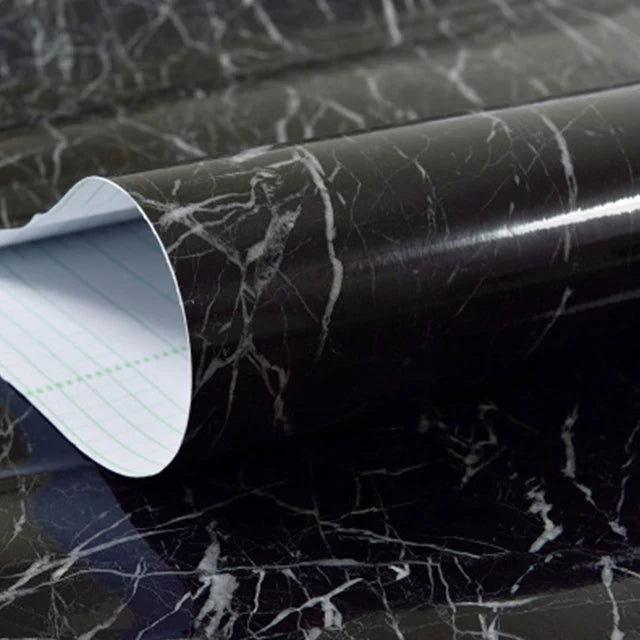 Papel de Parede Autoadesivo Impermeável com Estampa em Mármore - Unique