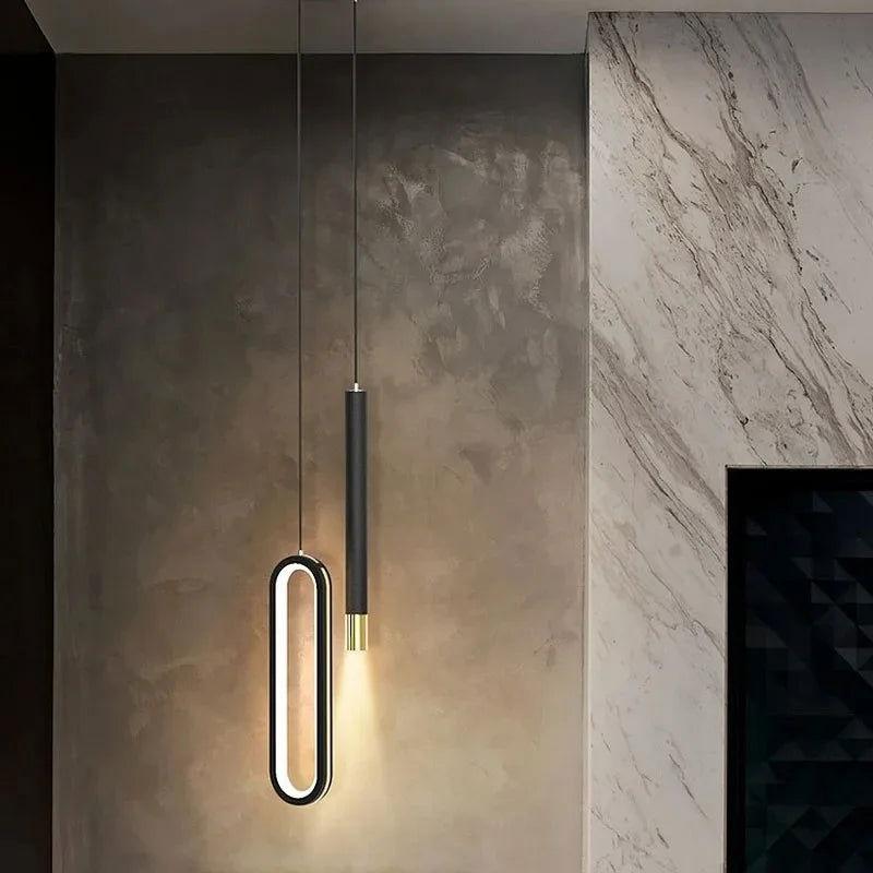 Pendente Minimalista para Casa Decoração de Quarto Banheiro e Sala - Unique