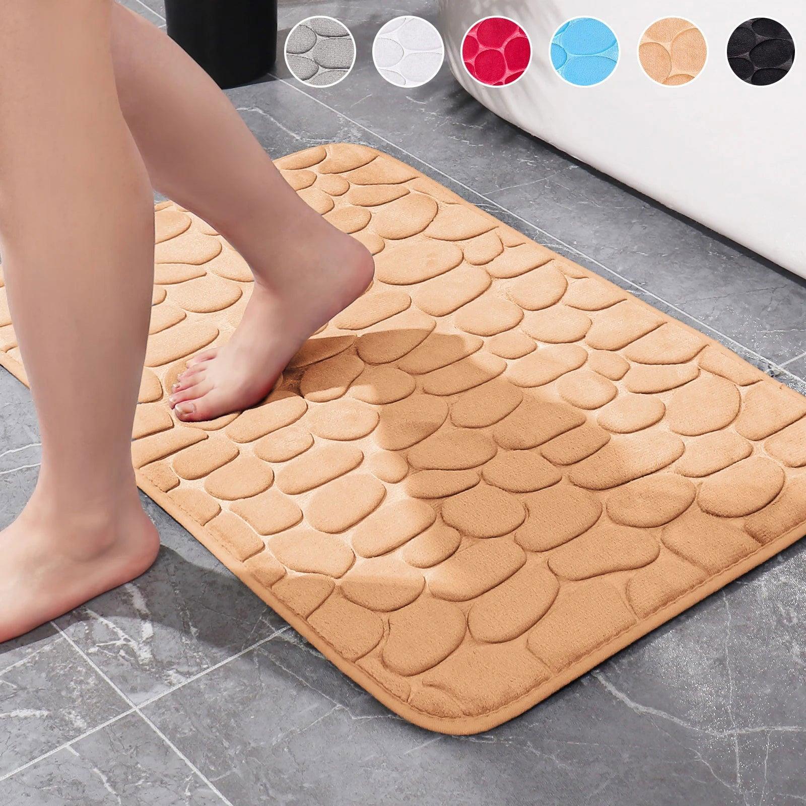 Tapete para Banheiro Antiderrapante com Absorção Rápida e Maciez - Unique