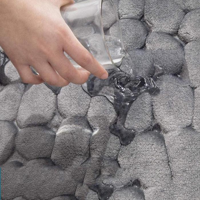 Tapete para Banheiro Antiderrapante com Absorção Rápida e Maciez - Unique