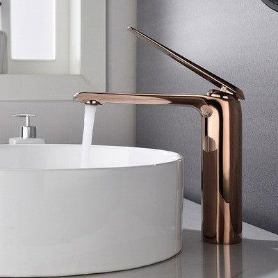 Torneira de Bancada para Banheiro e Lavabo Elegante - Bica Alta - Unique